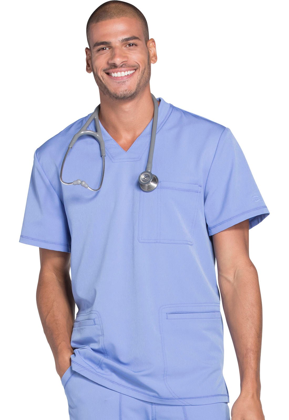 Dynamix Men's Scrubs V-Neck Top DK640