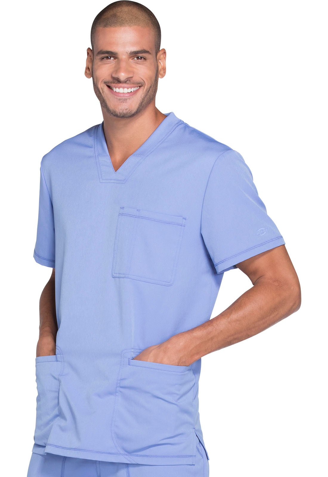 Dynamix Men's Scrubs V-Neck Top DK640