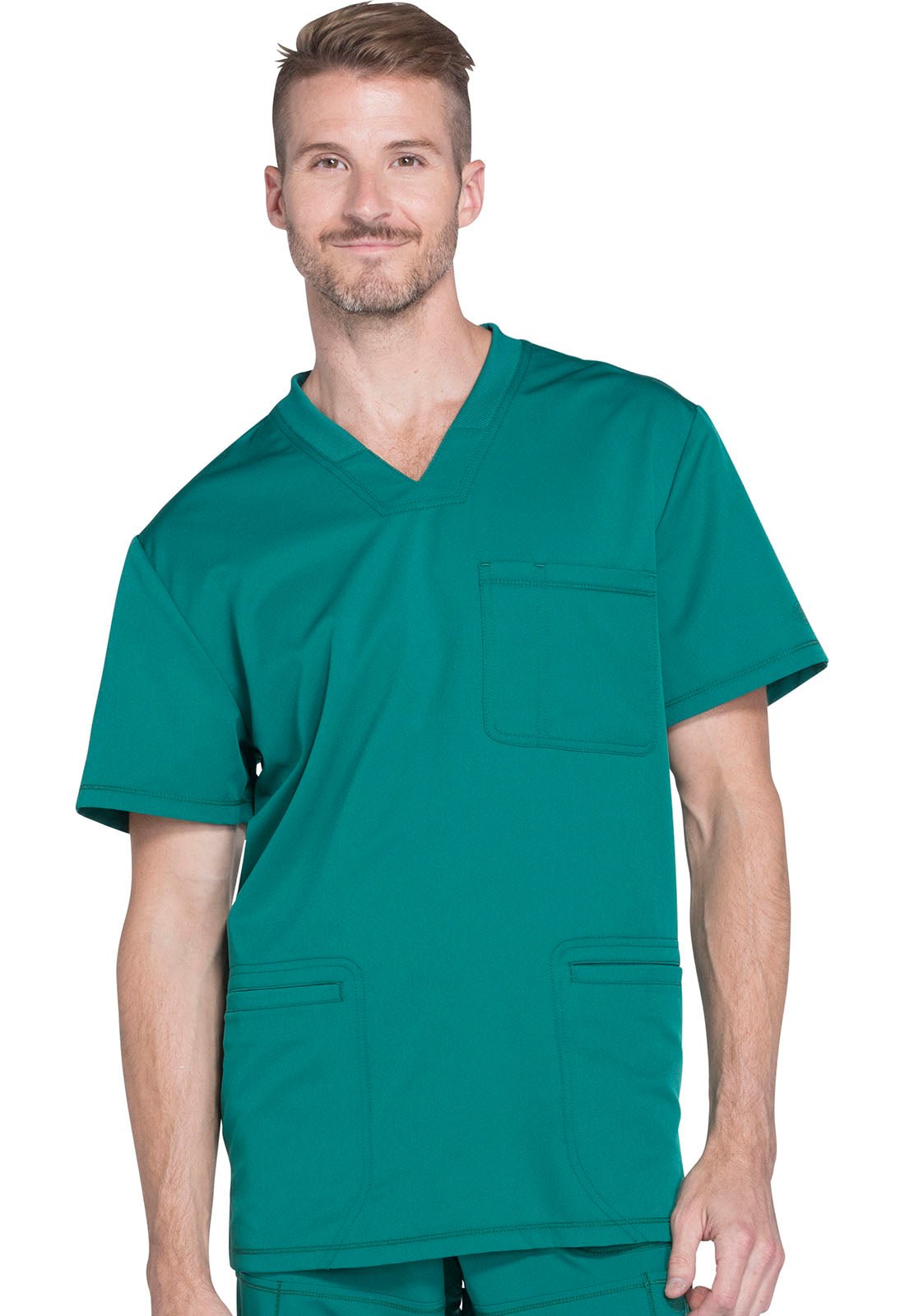Dynamix Men's Scrubs V-Neck Top DK640