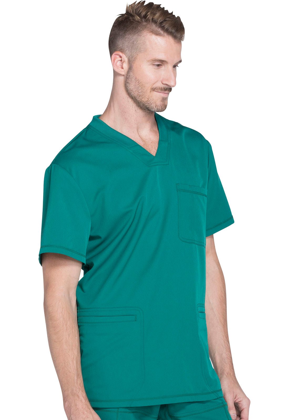 Dynamix Men's Scrubs V-Neck Top DK640