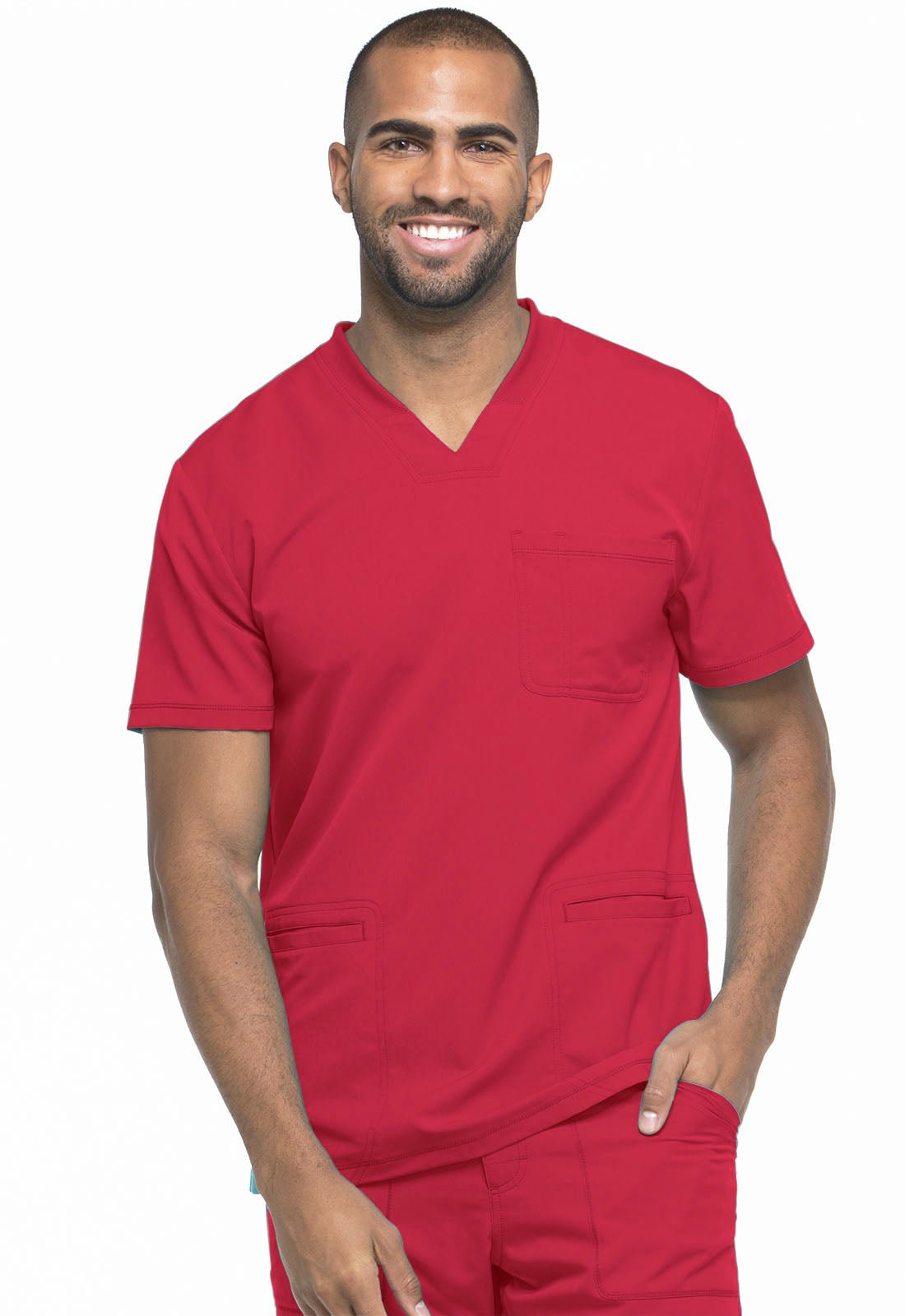Dynamix Men's Scrubs V-Neck Top DK640
