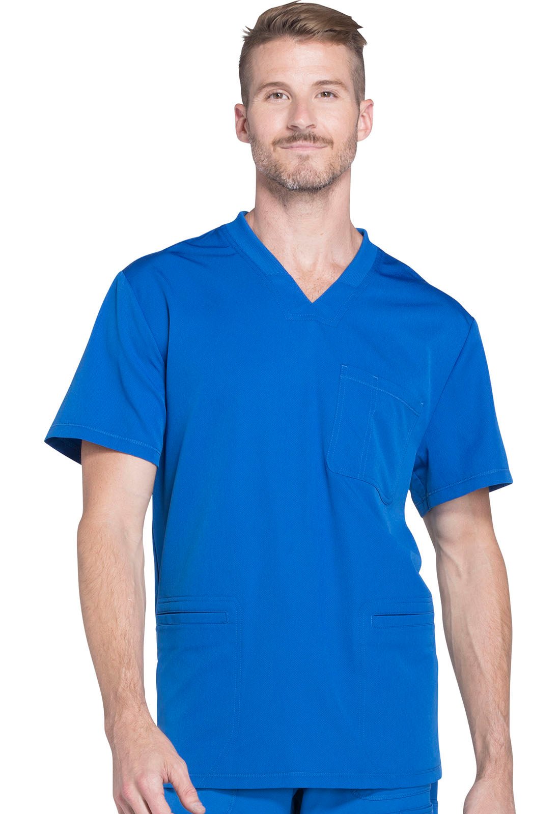 Dynamix Men's Scrubs V-Neck Top DK640