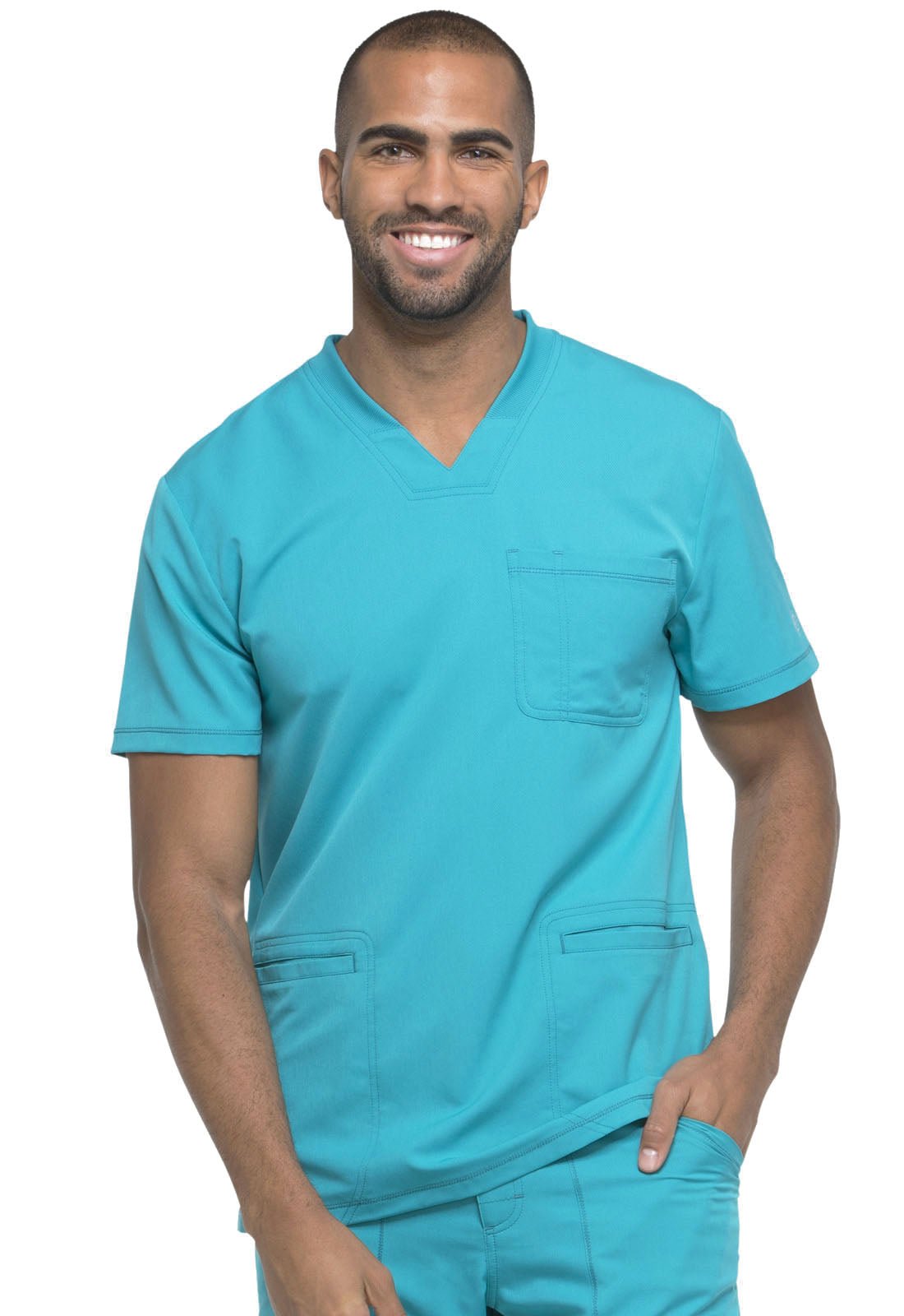 Dynamix Men's Scrubs V-Neck Top DK640