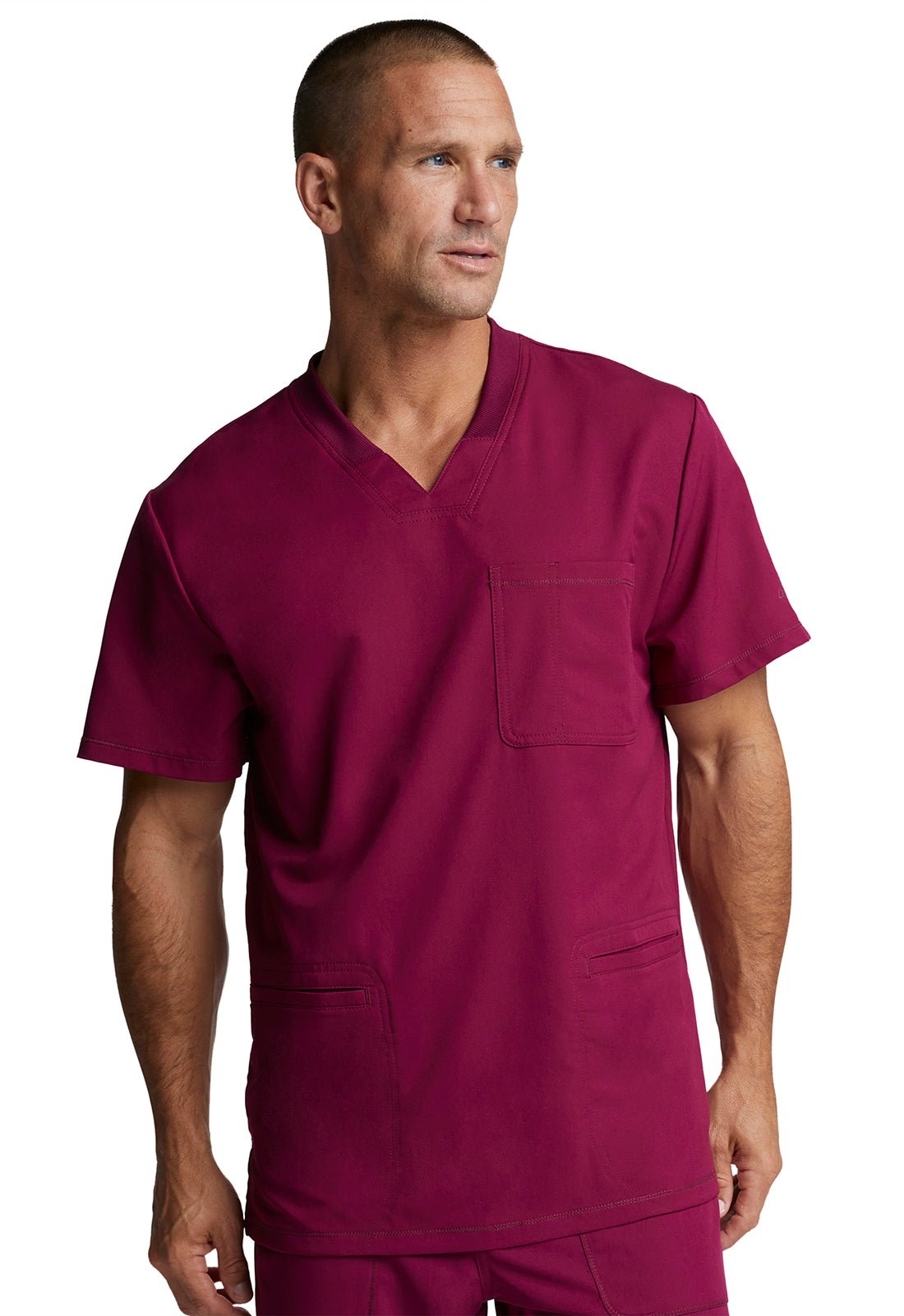 Dynamix Men's Scrubs V-Neck Top DK640