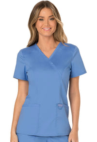 Ciel Revolution Mock Wrap Top - Front View