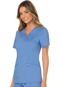 Ciel Revolution Mock Wrap Top - Left Side View