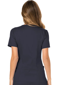 Pewter Revolution Mock Wrap Top - Back View